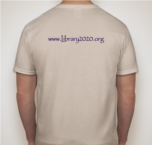 Let's Build a Story @ the Safety Harbor Library Fundraiser - unisex shirt design - back