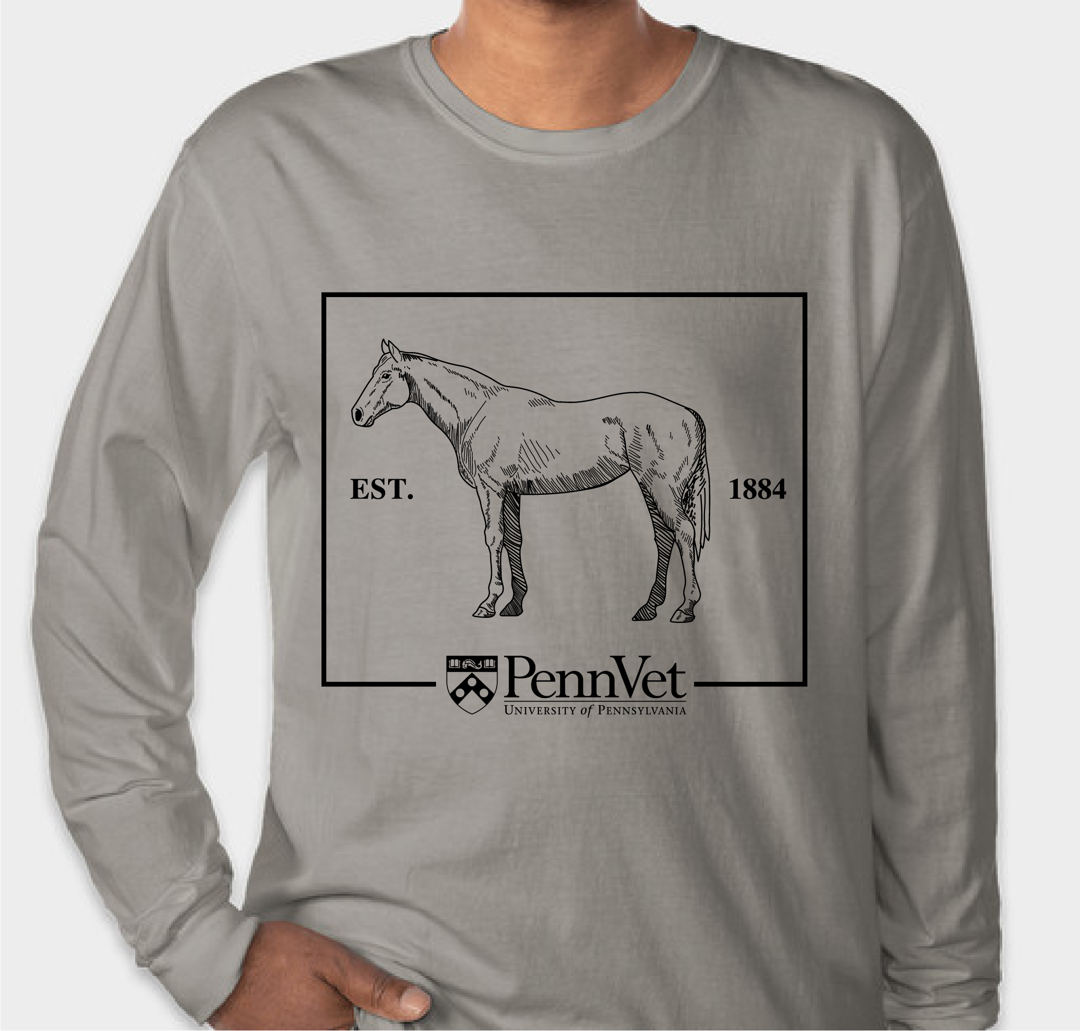V27 Large Animal Retro Sweatshirt Sale! Fundraiser - unisex shirt design - front