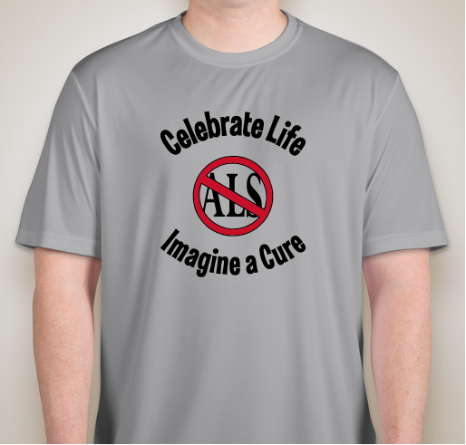 Run Loco 4 ALS Fundraiser - unisex shirt design - front