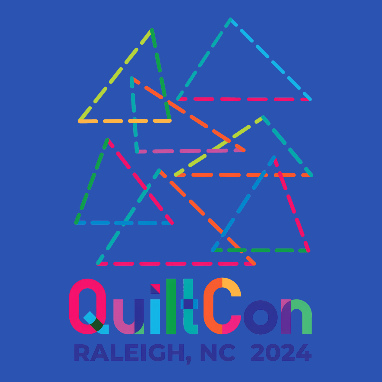 QuiltCon 2024 Show Shirt shirt design - zoomed