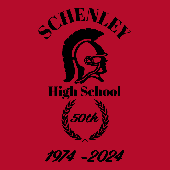 Schenley Hgh School Class of 1974 shirt design - zoomed
