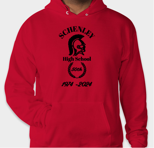 Schenley Hgh School Class of 1974 Fundraiser - unisex shirt design - front