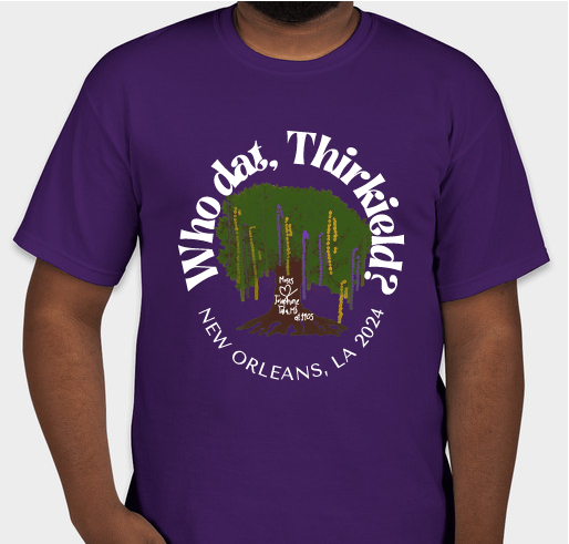 Thirkield Reunion '24 Fundraiser - unisex shirt design - front