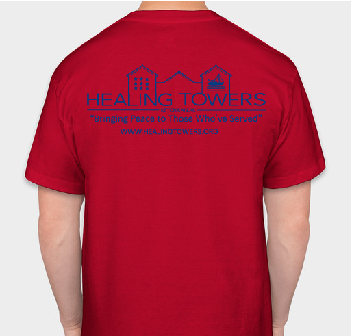 Healing Towers 2024 Season Fundraiser - unisex shirt design - back