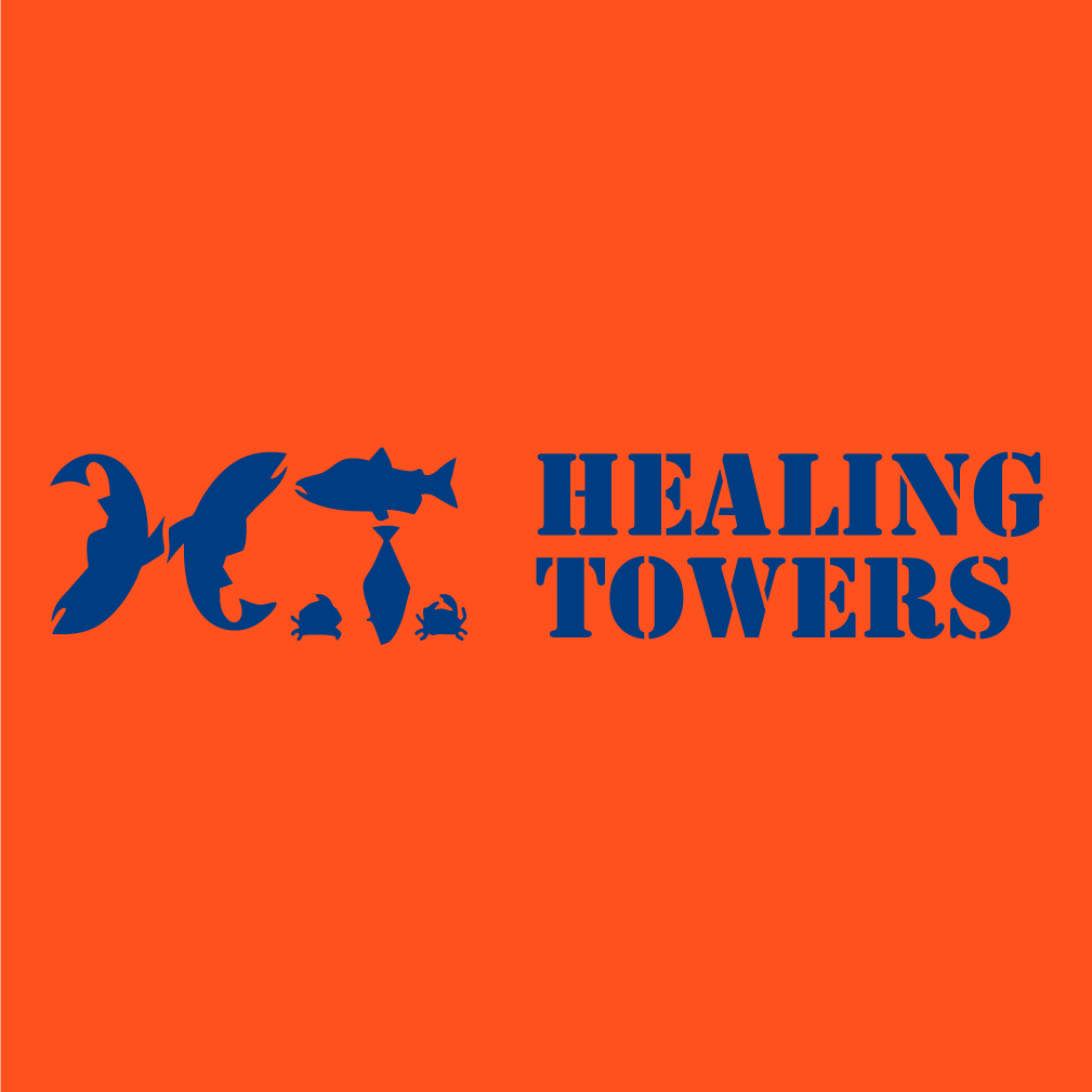 Healing Towers 2024 Season shirt design - zoomed