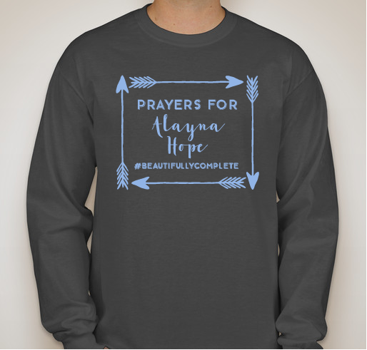 RE-LAUNCH!! Fundraiser for Alayna Hope's fight against Leukemia! Fundraiser - unisex shirt design - front
