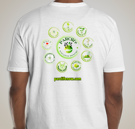 PARClife Foundation Fundraiser - unisex shirt design - back