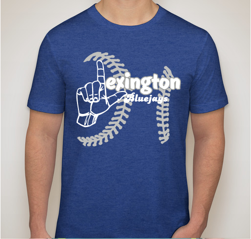 Softball at Lexington! Fundraiser - unisex shirt design - front