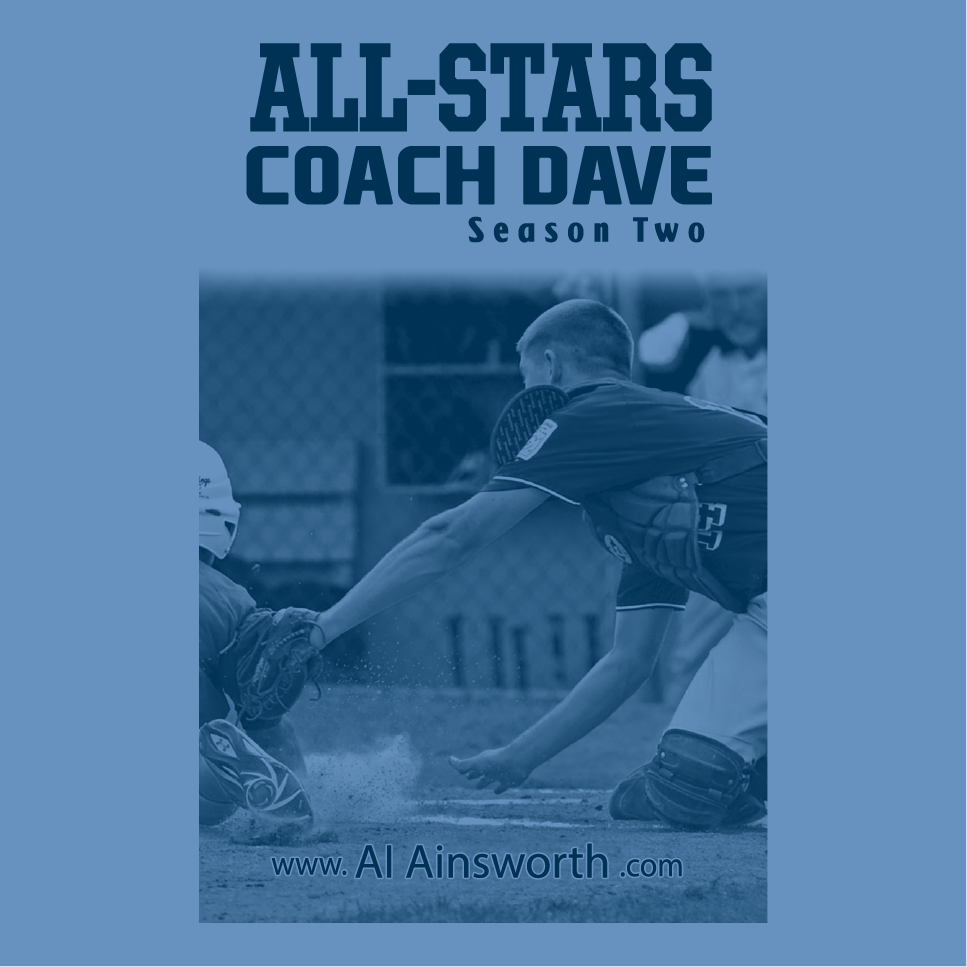 Coach Dave Season Two: All-Stars shirt design - zoomed