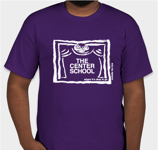 Center School Swag! Fundraiser - unisex shirt design - front