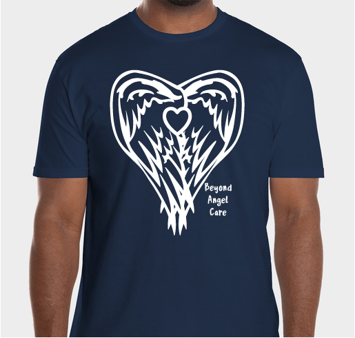 Beyond Angel Care 1 year of business fundraiser Fundraiser - unisex shirt design - front