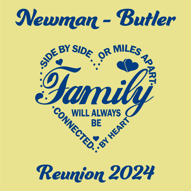 Newman & Butler Family Reunion shirt design - zoomed