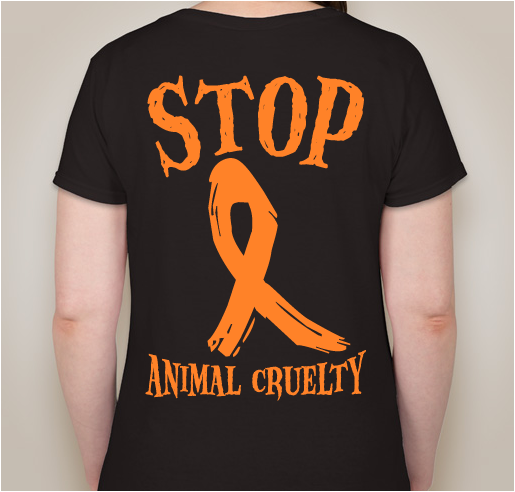 Macon YDC - Stop Animal Cruelty Campaign Fundraiser - unisex shirt design - back