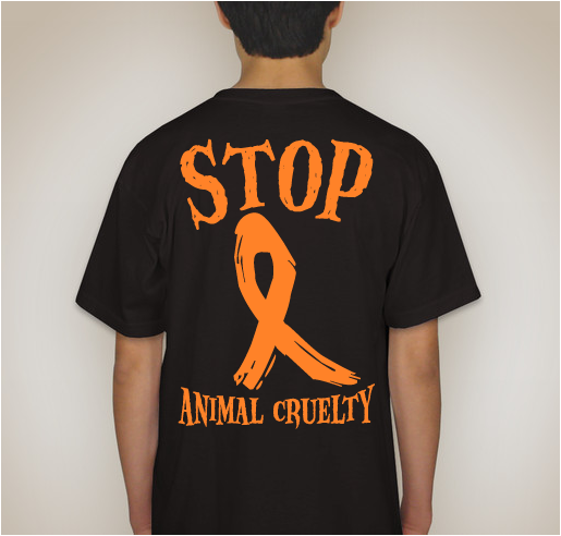 Macon YDC - Stop Animal Cruelty Campaign Fundraiser - unisex shirt design - back
