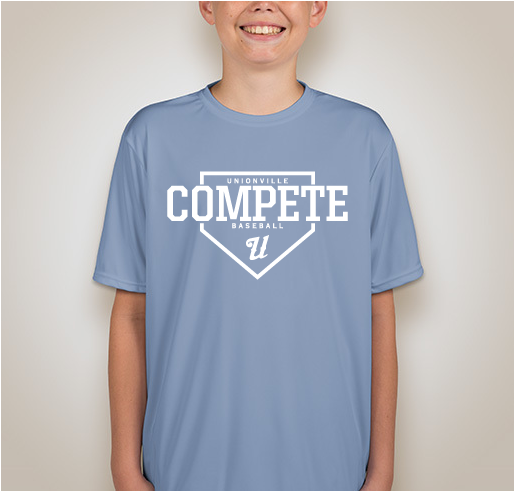 2024 Unionville 12U Cooperstown Team shirt design - zoomed