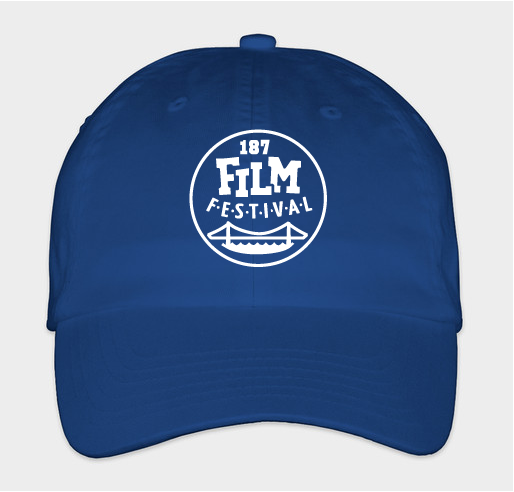 187 Film Festival Embroidered Adult Hats Fundraiser - unisex shirt design - front