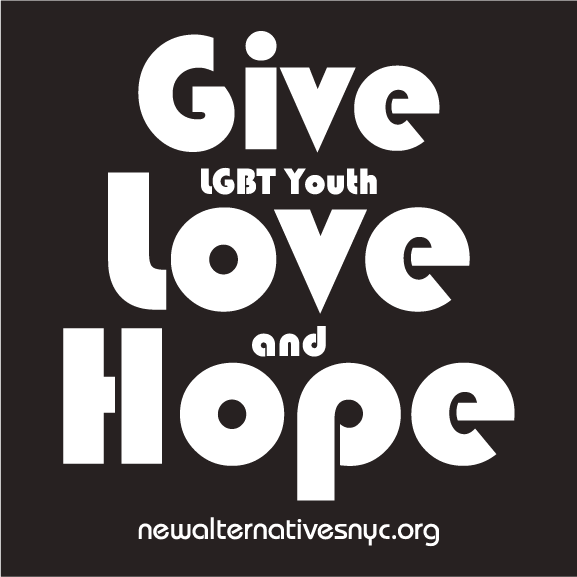 Please Help New York City's LGBT Youth!!!! shirt design - zoomed
