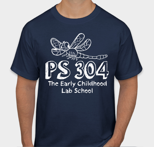 Show your support for PS 304! Fundraiser - unisex shirt design - back