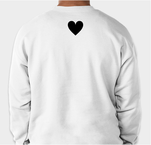BRAVE HEARTS...fighting cystic fibrosis Fundraiser - unisex shirt design - back