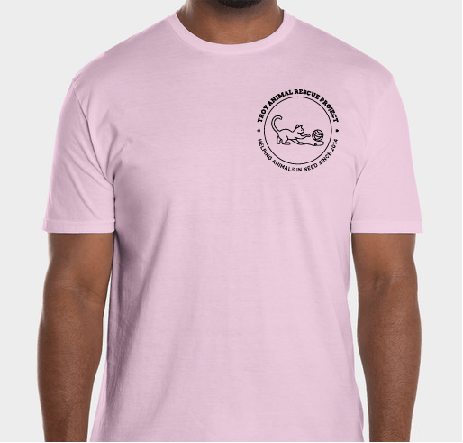 Troy Animal Rescue Project Fundraiser - unisex shirt design - front