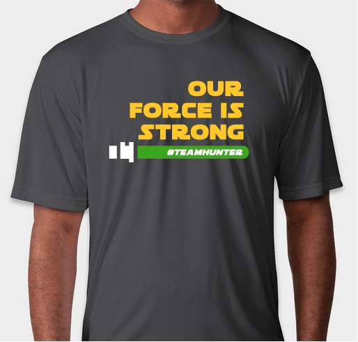 Team Hunter shirts Fundraiser - unisex shirt design - front