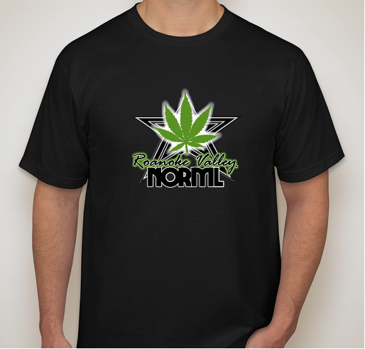 Roanoke Valley NORML Fundraiser - unisex shirt design - small