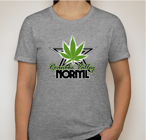 Roanoke Valley NORML Fundraiser - unisex shirt design - small