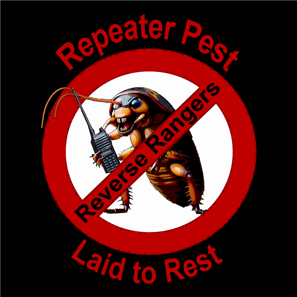 Repeater Pest Laid to Rest! Fundraiser - unisex shirt design - back