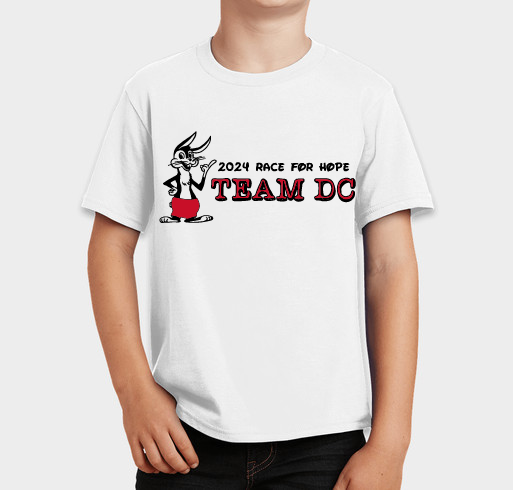 David Cook's 2024 Team for a Cure Shirt Fundraiser - unisex shirt design - front