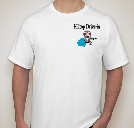 Save the Hilltop Drive-in Fundraiser - unisex shirt design - front