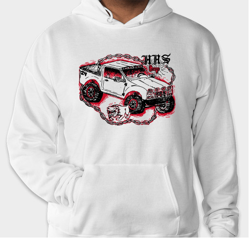 Hemet High School Automotive Program - Bulldog Garage Fundraiser - unisex shirt design - front