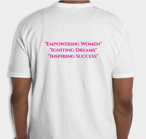 Inspire HER Entrepreneur Woman's Conference Fundraiser - unisex shirt design - back