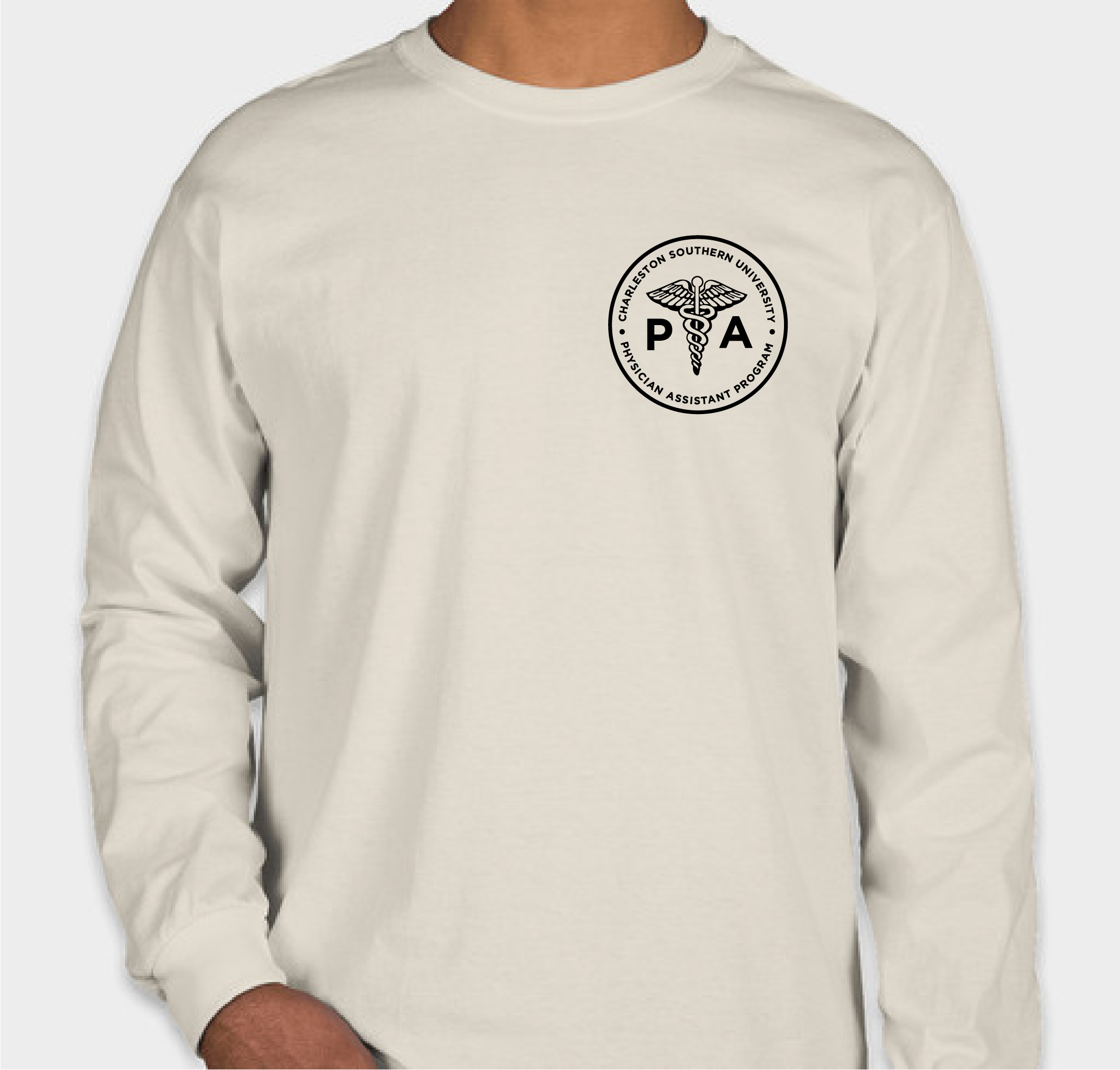 Circle Logo Long Sleeve: CSU PA Program Merch Fundraiser - unisex shirt design - front