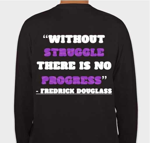 Bedford High School Black Student Union Fundraiser - unisex shirt design - back