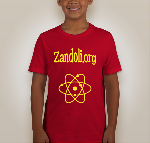 Zandoli: Enrich Inspire Empower Fundraiser - unisex shirt design - back