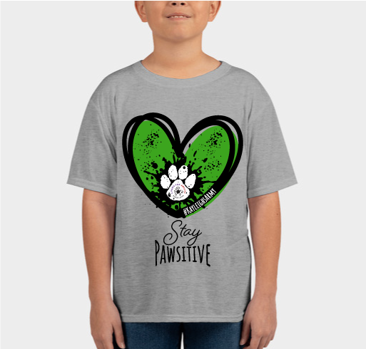 Kayleigh's Pawsome Service Dog Journey Fundraiser - unisex shirt design - front