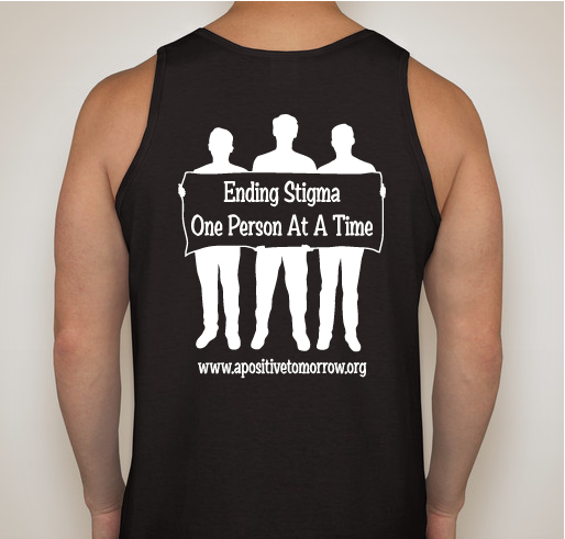 Ending HIV Stigma Fundraiser - unisex shirt design - back
