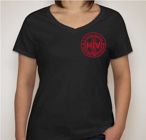 Ending HIV Stigma Fundraiser - unisex shirt design - front
