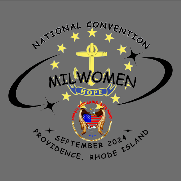 Military Women Across the Nation shirt design - zoomed