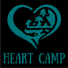 Heart Camp at Echo Hill Outdoor School 2024! shirt design - zoomed