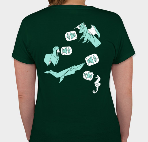 FoldFest Spring 2024 T-shirt Fundraiser - unisex shirt design - back