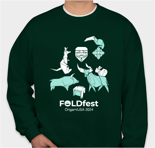 FoldFest Spring 2024 T-shirt Fundraiser - unisex shirt design - front