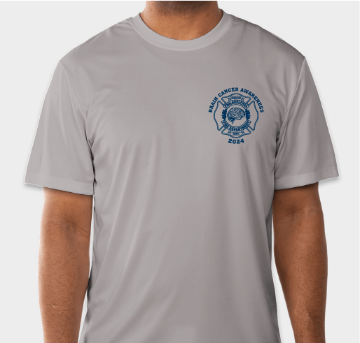 Philadelphia Fire Department | Brain Cancer Awareness 2024 Fundraiser - unisex shirt design - front