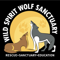 Wild Spirit Wolf Sanctuary Hoodies to support the WOLVES!! shirt design - zoomed