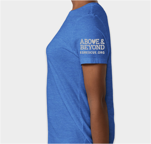 Above and Beyond English Setter Rescue: Celebrating Moms Fundraiser - unisex shirt design - back
