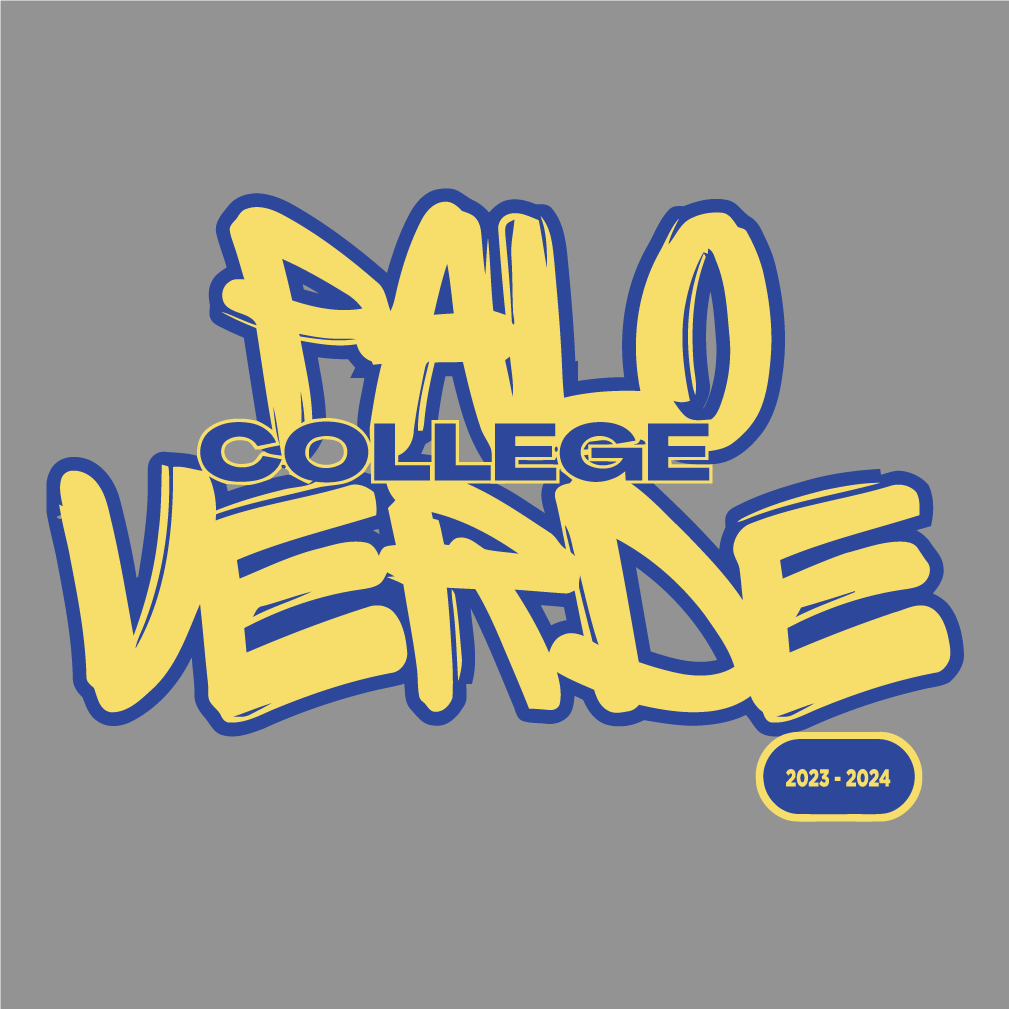Palo Verde College Associated Student Government shirt design - zoomed