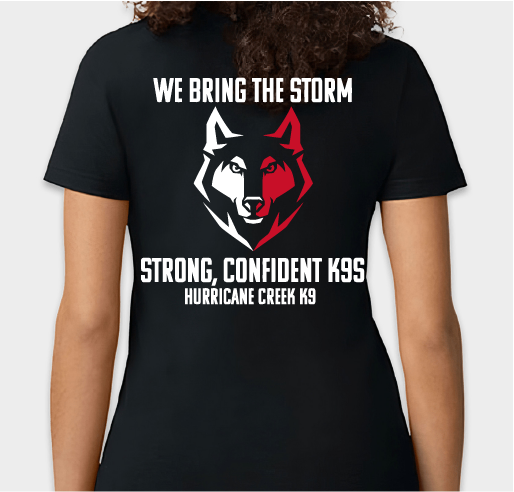 T Shirts for Rescue Dogs Fundraiser - unisex shirt design - back