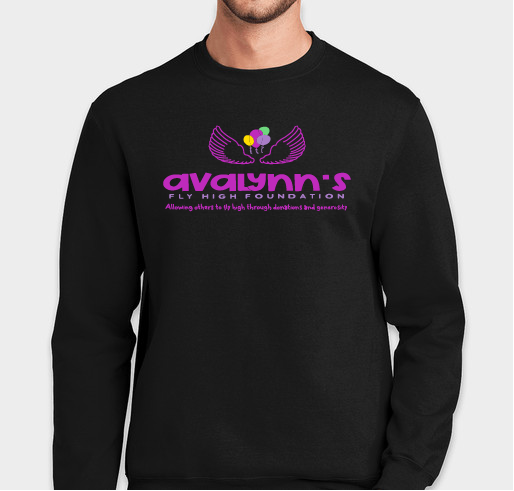Avalynn's Fly High Foundation Fundraiser - unisex shirt design - front