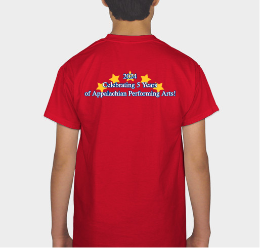 Recital tees! Fundraiser - unisex shirt design - back