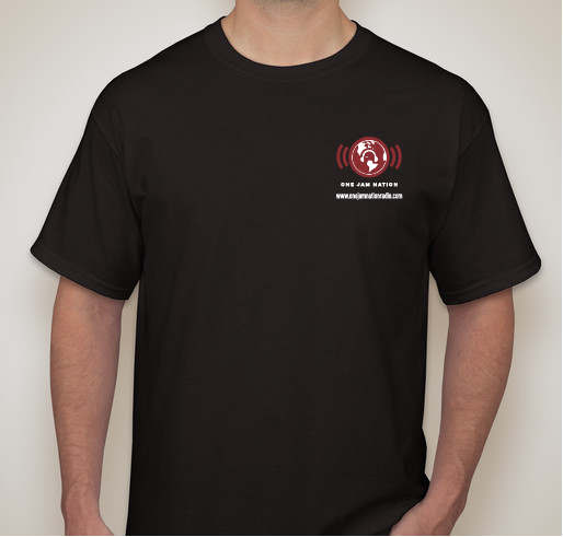 ONE JAM NATION Fundraiser - unisex shirt design - front